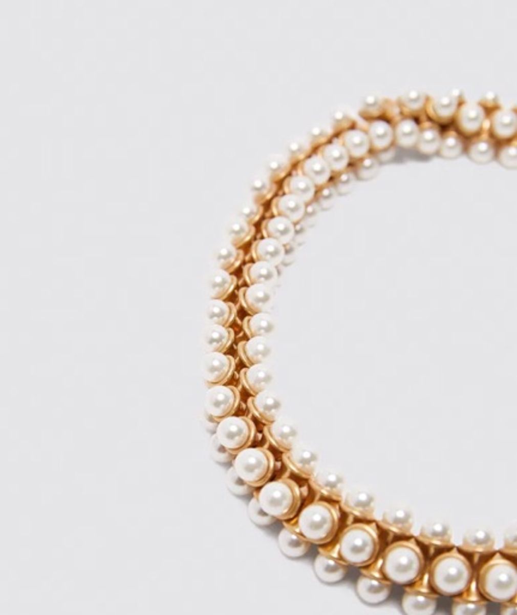 Zara necklace sale deals